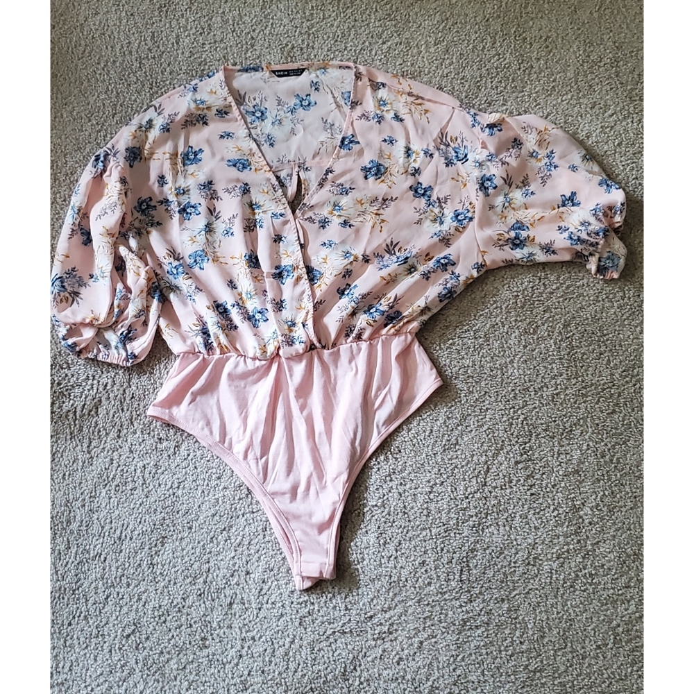 Floral Print Bodysuit